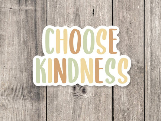 Choose Kindness - Vinyl Sticker