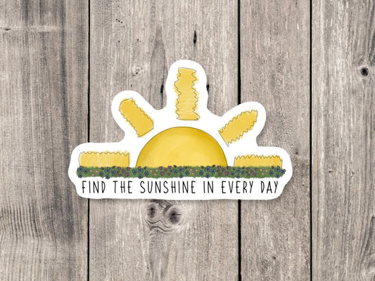 Uplifting sticker gift, sticker quotes, mental health stickers, positive quotes, laptop decals, sunshine stickers, friend gifts