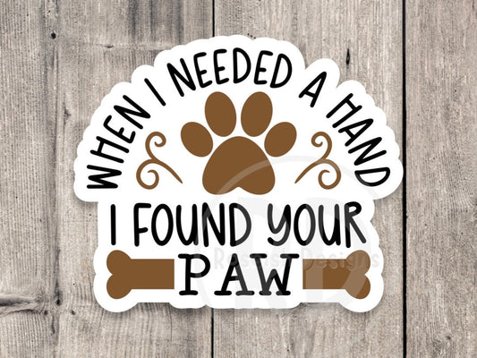 Rescue dog quote sticker, adopt don’t shop, cute dog lover sticker, dog mom gift, water bottle sticker, laptop tumbler sticker