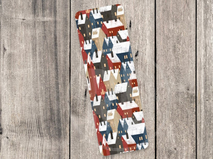 Cute Christmas bookmark, christmas trees, book lover gift, reading, bookish, winter bookmarks, holiday, stocking stuffer