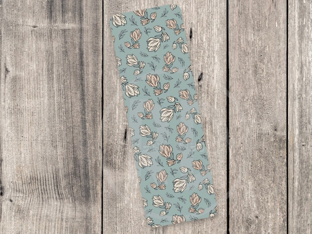 Floral bookmark, wildflowers, book lover gift, bookish stocking stuffer, neutral, bookworm, vintage