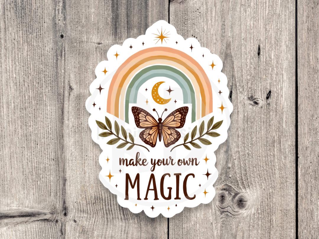 Make Your Own Magic - Vinyl Sticker