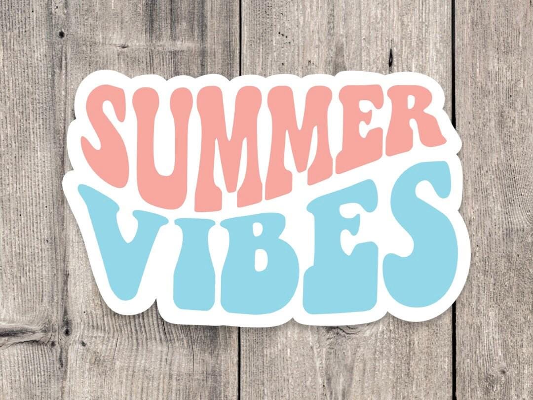 Summer Vibes Beach - Vinyl Sticker