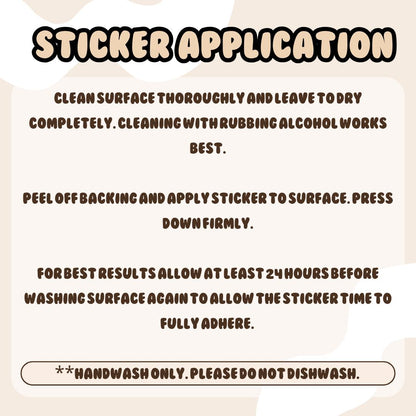 Funny Raccoon Trash Panda with Marshmallows - Vinyl Sticker