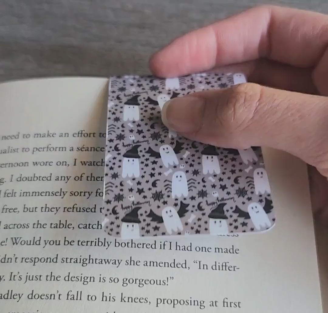 Floral magnetic bookmark, book lover gift, reading, bookish, springtime bookmark magnet, book accessories, flowers, stocking stuffer